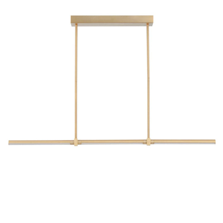 LED Steel Frame with Acrylic Diffuser Adjustable Linear Pendant - LV LIGHTING