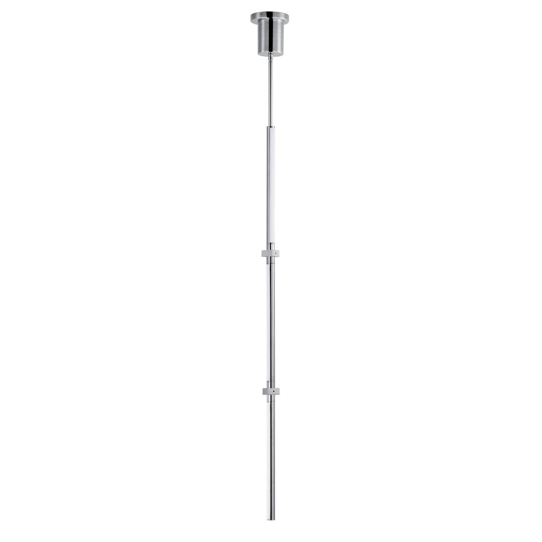 LED Steel Frame with Acrylic Diffuser Adjustable Single Pendant - LV LIGHTING