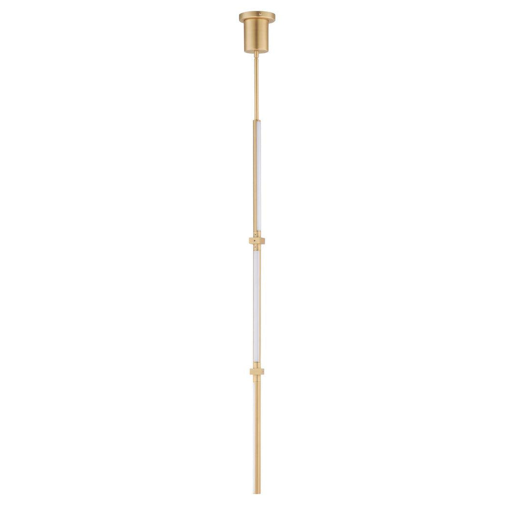 LED Steel Frame with Acrylic Diffuser Adjustable Single Pendant - LV LIGHTING