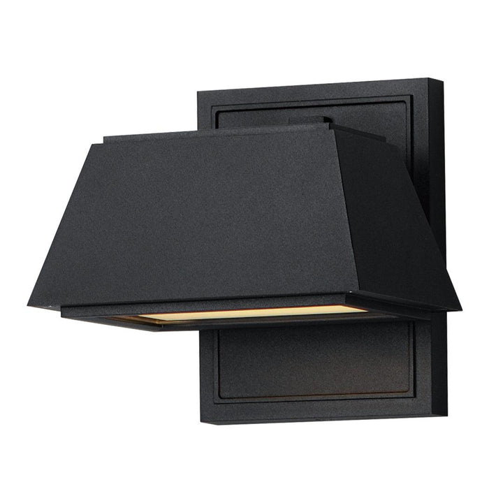 LED Aluminum Classic French Styled Roof Line Shade Outdoor Wall Sconce - LV LIGHTING