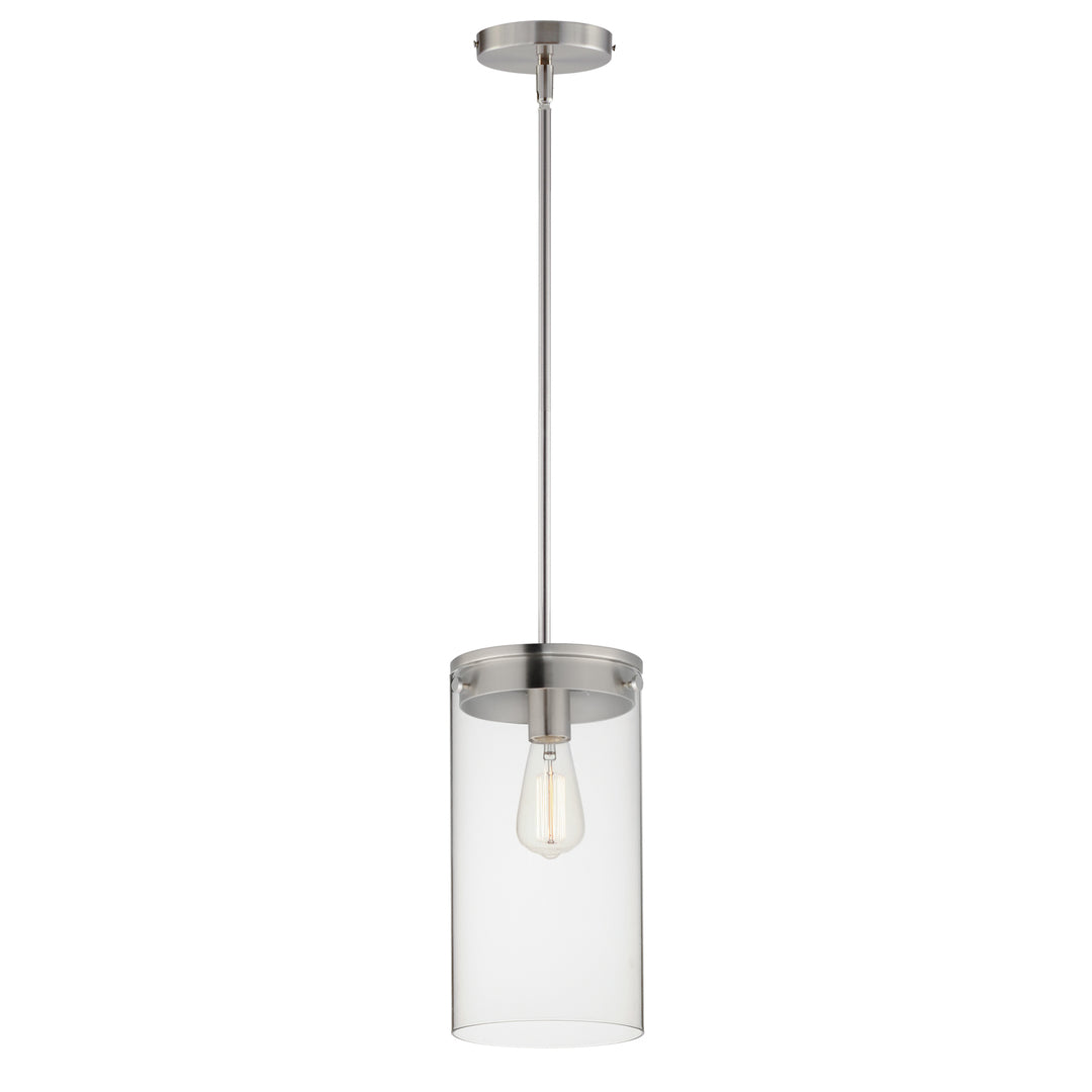 Pinn Pendant in Satin Nickel by Maxim Lighting