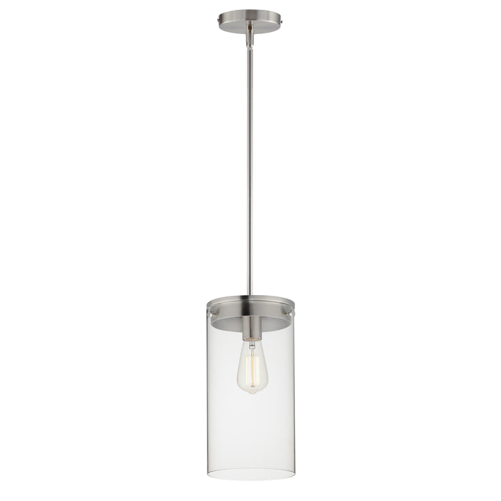 Pinn Pendant in Satin Nickel by Maxim Lighting