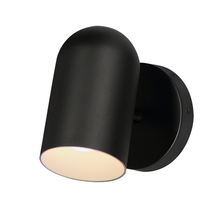 SpotLight Outdoor LED Sconce in Black by Maxim Lighting
