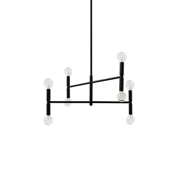 Steel Adjustable Arm Chandelier - LV LIGHTING