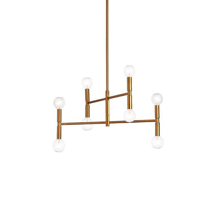 Steel Adjustable Arm Chandelier - LV LIGHTING