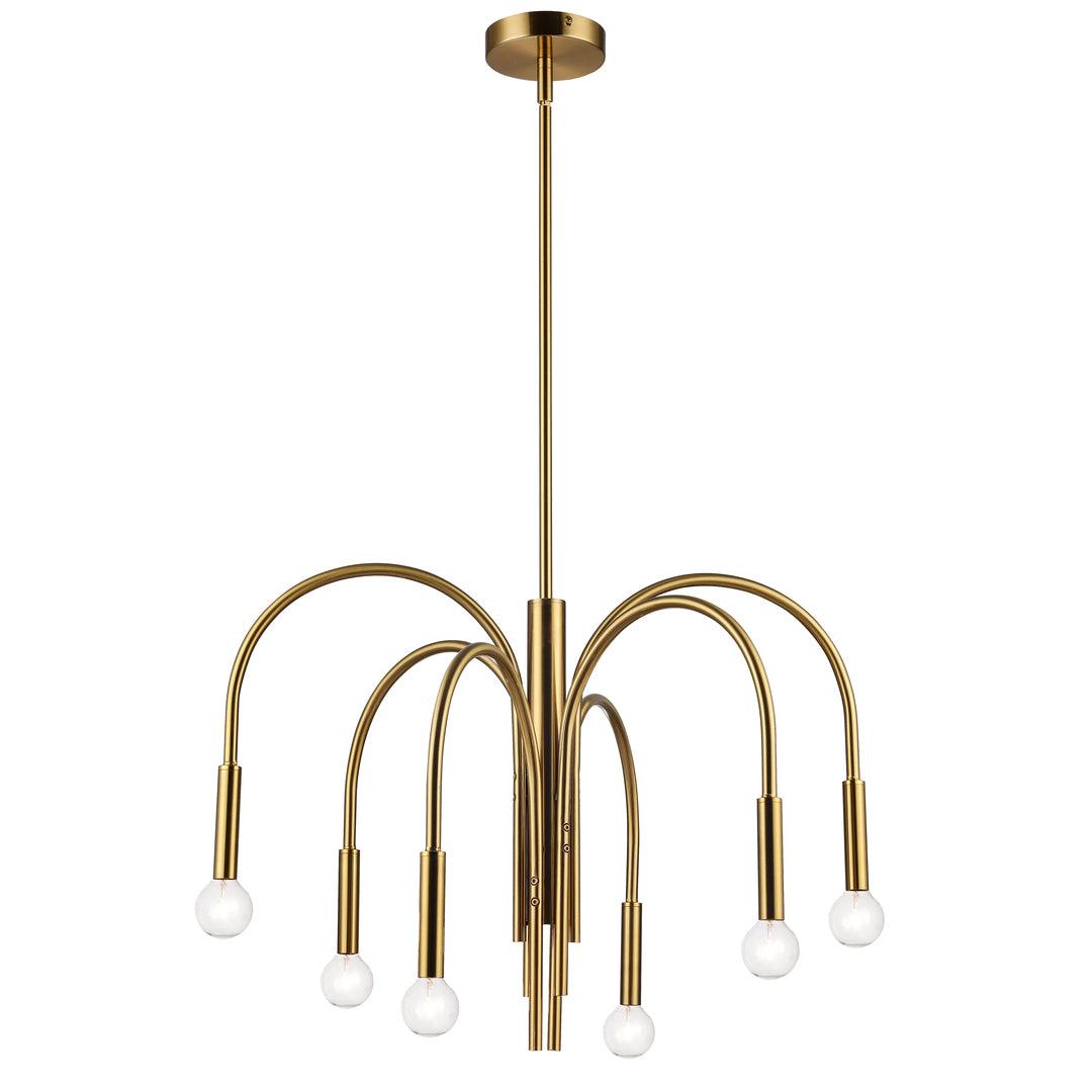 Steel Arch Arm Chandelier - LV LIGHTING
