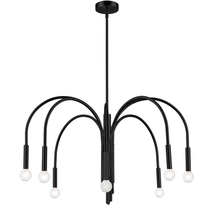 Steel Arch Arm Chandelier - LV LIGHTING