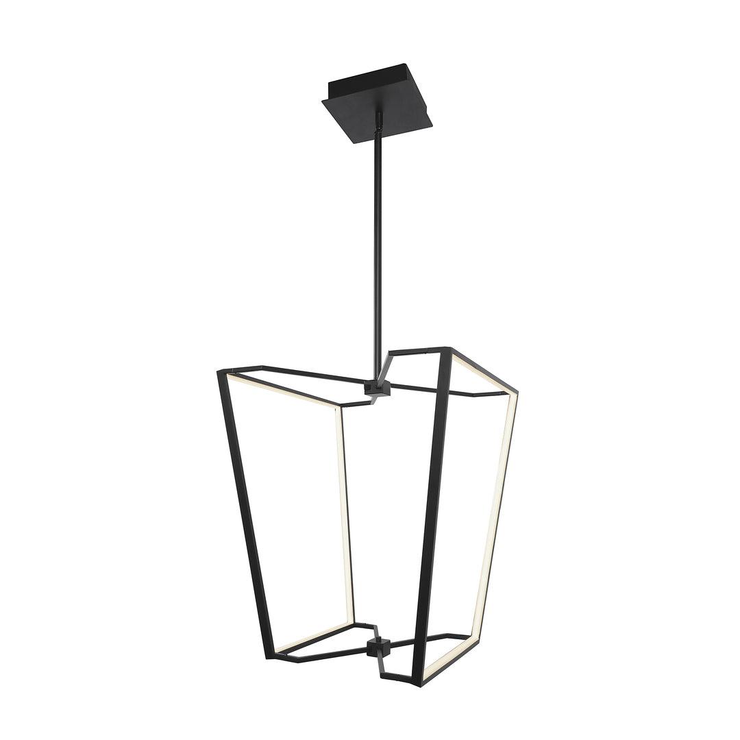 LED Caged Frame with Acrylic Diffuser Pendant / Chandelier - LV LIGHTING