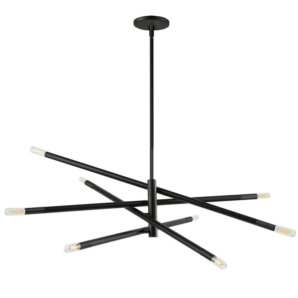 Steel Adjustable Rod Arms Chandelier - LV LIGHTING