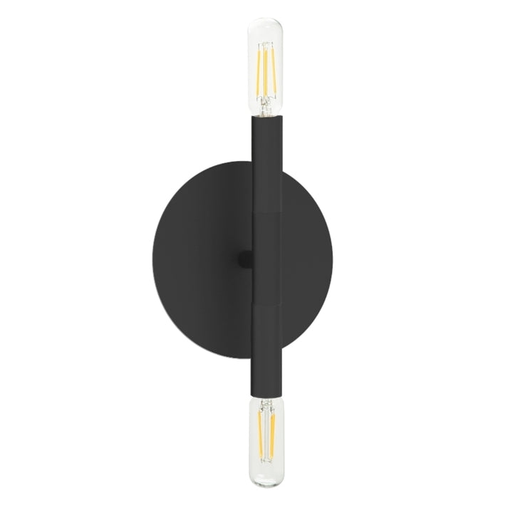 Steel Round Frame with Rod Wall Sconce