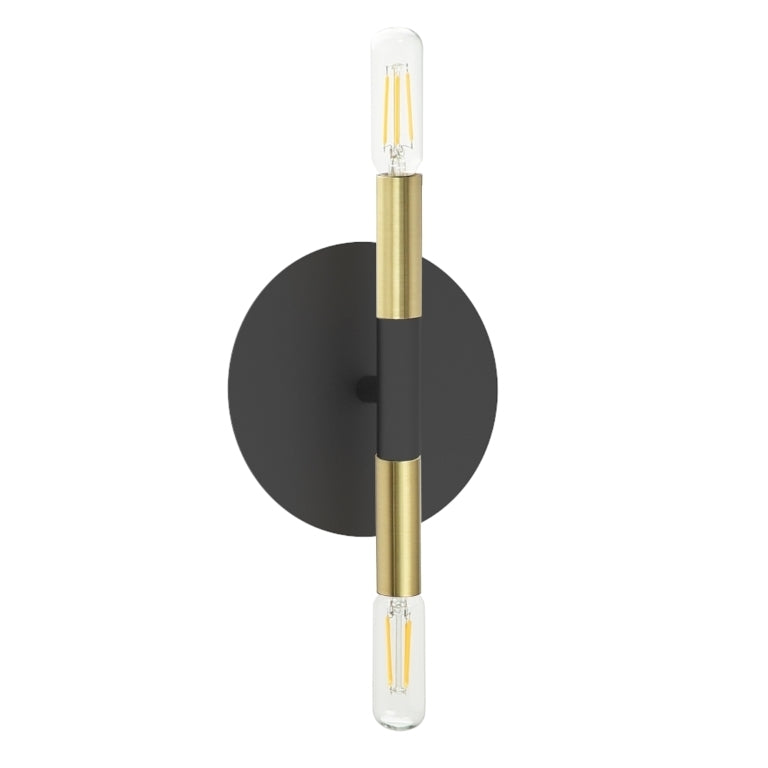 Steel Round Frame with Rod Wall Sconce