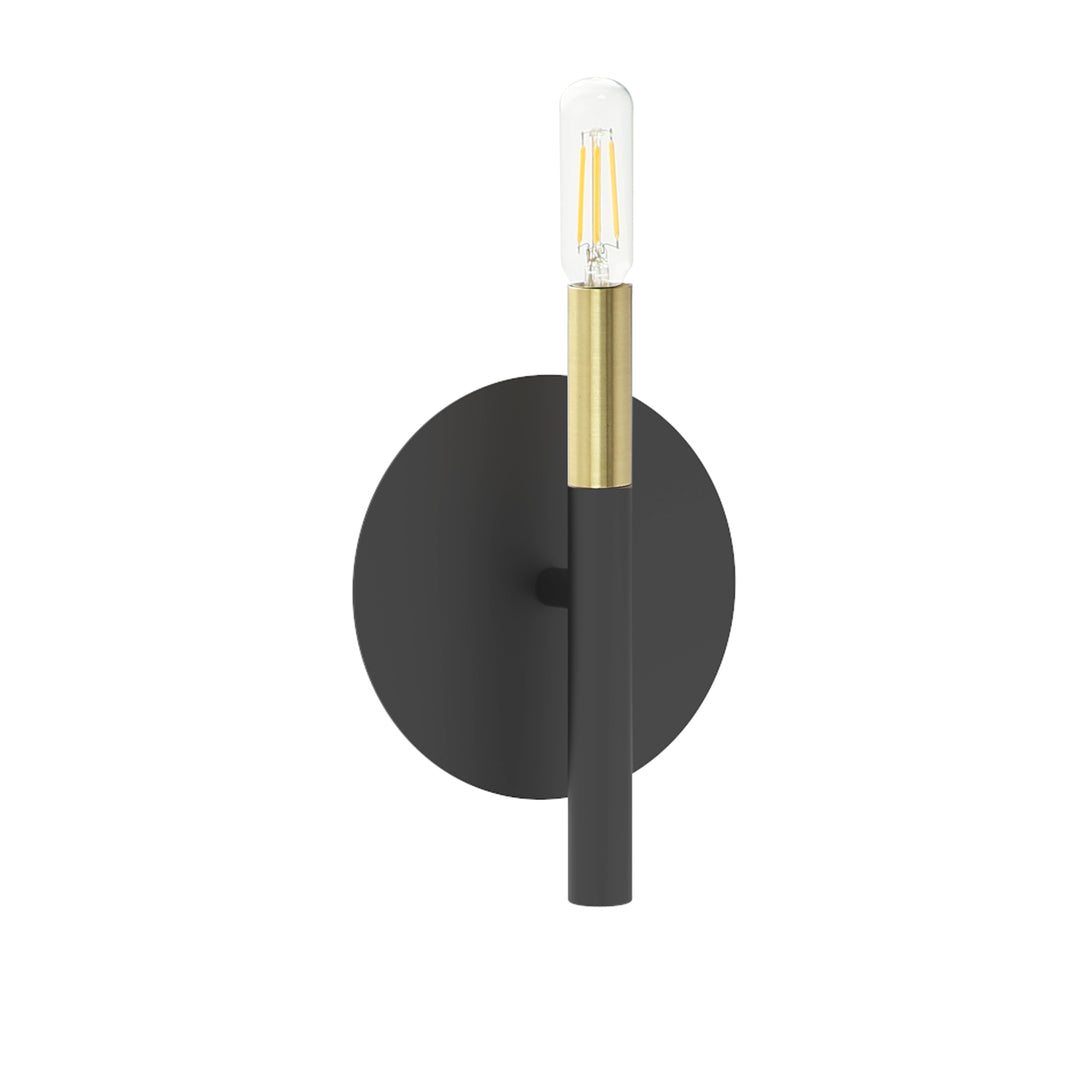 Steel Round Frame with Rod Wall Sconce