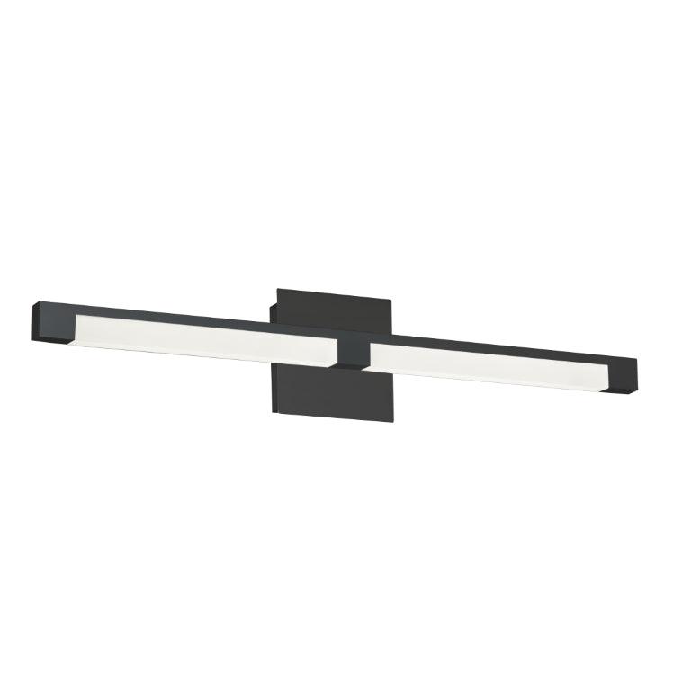 Matte Black Frame with Acrylic Diffuser Vanity Light - LV LIGHTING