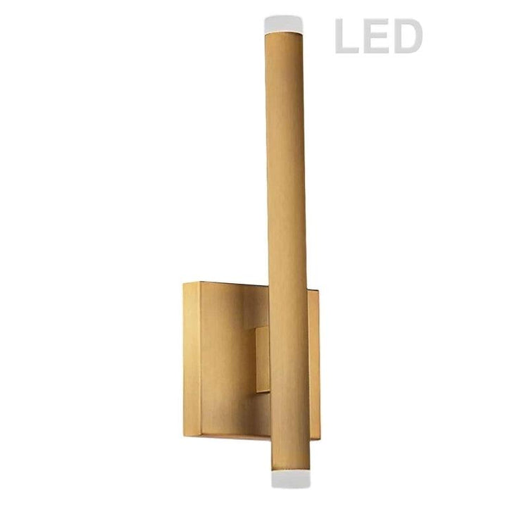 LED Steel Cylindrical Tube Frame Wall Sconce - LV LIGHTING