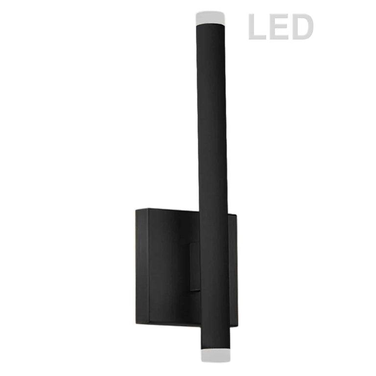 LED Steel Cylindrical Tube Frame Wall Sconce - LV LIGHTING