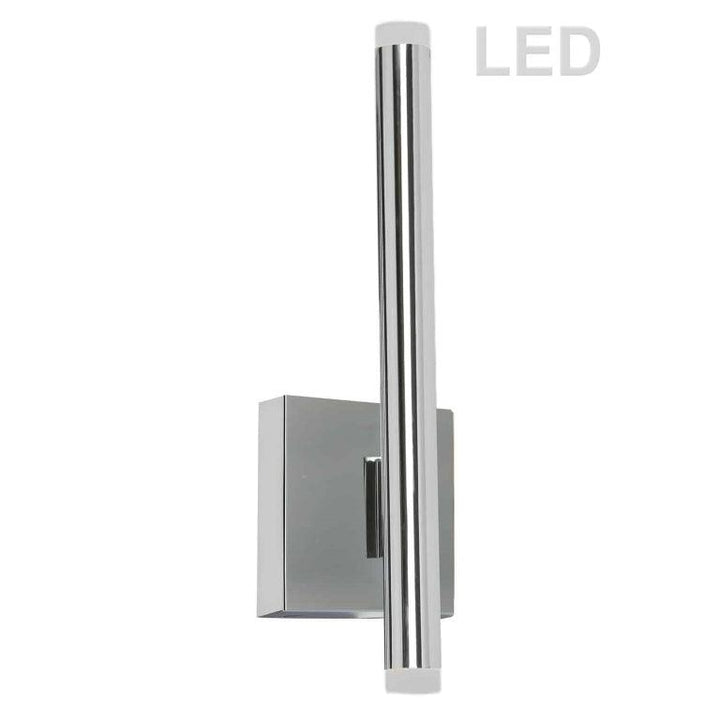 LED Steel Cylindrical Tube Frame Wall Sconce - LV LIGHTING