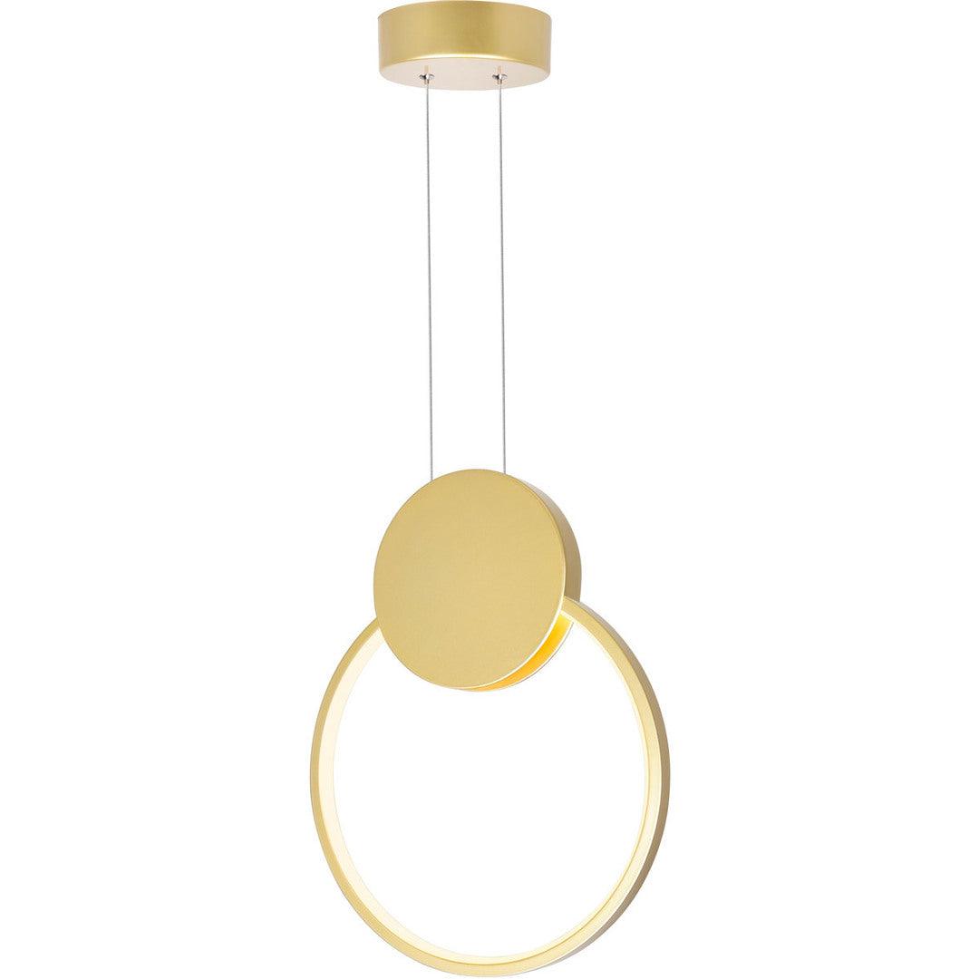 LED Steel Ring Frame with Acrylic Diffuser Pendant - LV LIGHTING