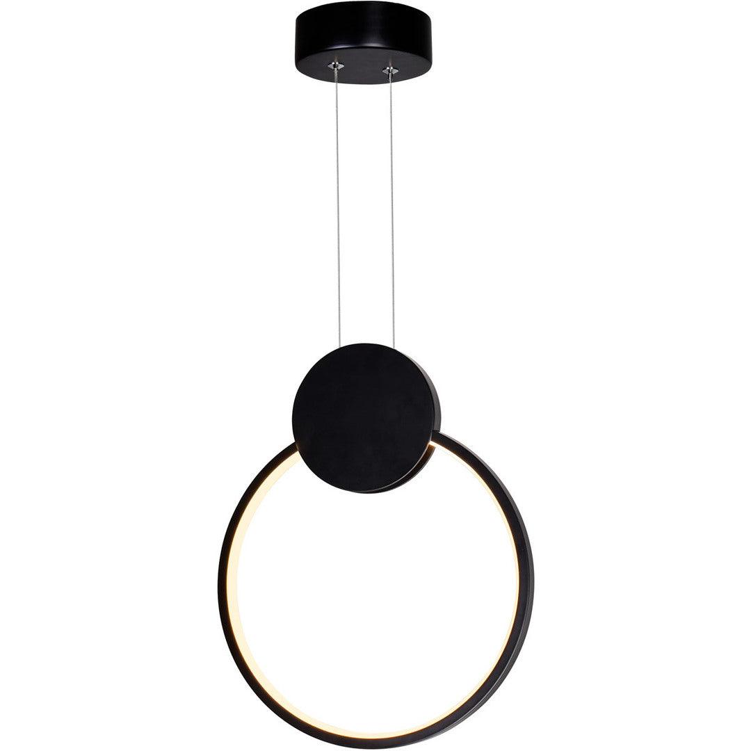 LED Steel Ring Frame with Acrylic Diffuser Pendant - LV LIGHTING