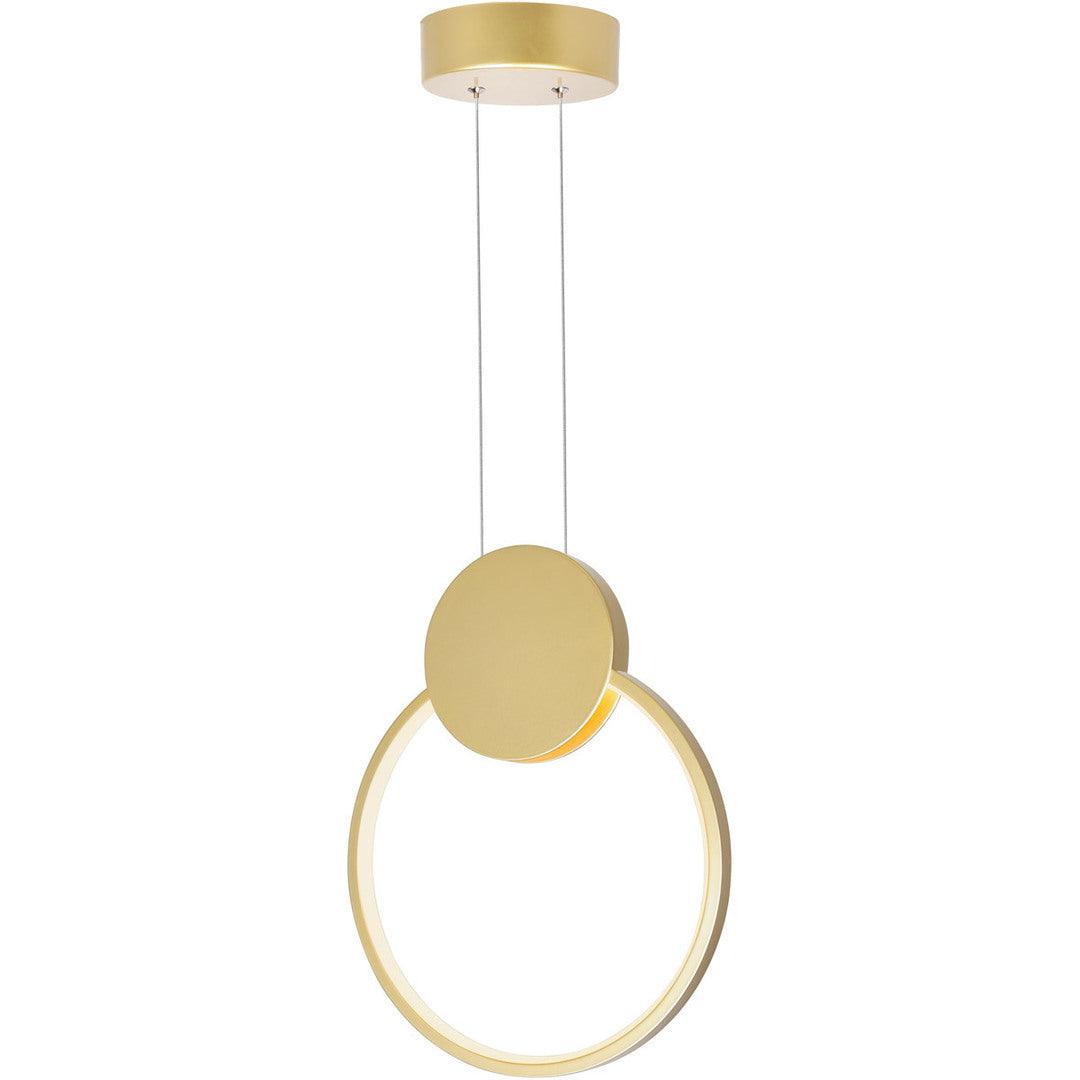 LED Steel Ring Frame with Acrylic Diffuser Pendant - LV LIGHTING