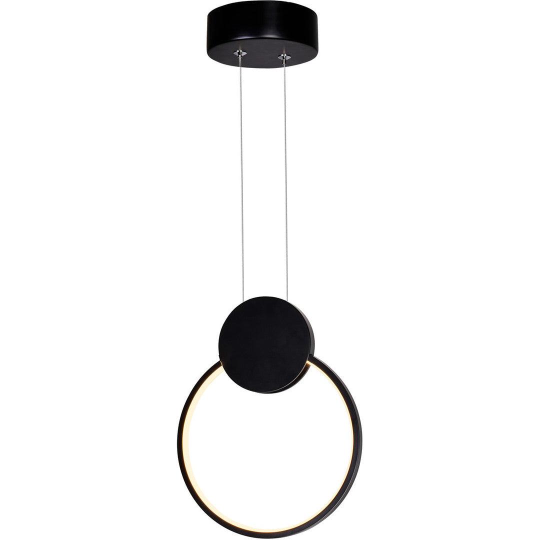 LED Steel Ring Frame with Acrylic Diffuser Pendant - LV LIGHTING