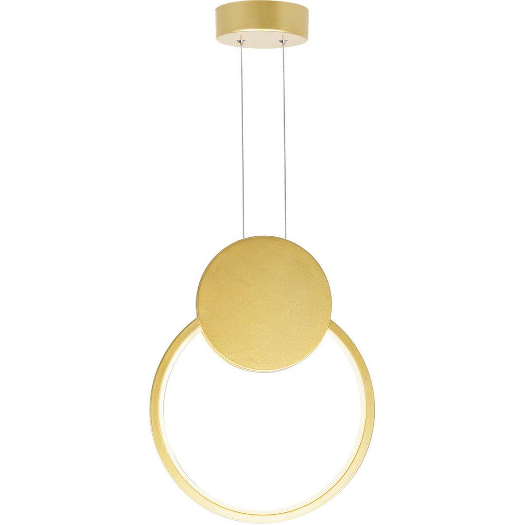 LED Steel Ring Frame with Acrylic Diffuser Pendant - LV LIGHTING