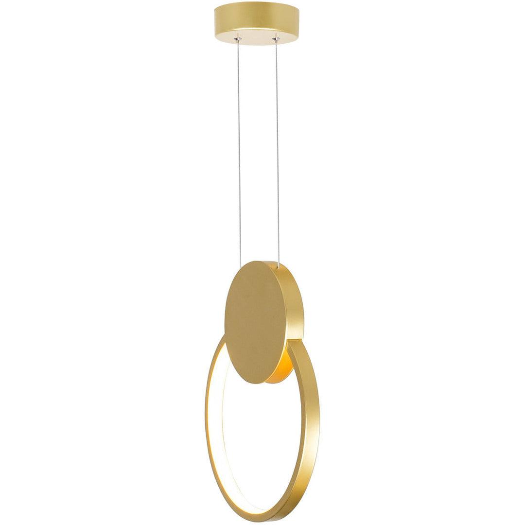 LED Steel Ring Frame with Acrylic Diffuser Pendant - LV LIGHTING