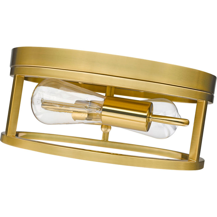 Steel Round Open Air Frame Flush Mount by Bethel - view 15