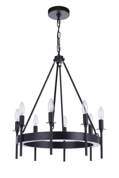 Steel Ring Frame Candle Pendant / Chandelier