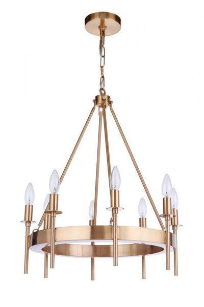 Steel Ring Frame Candle Pendant / Chandelier