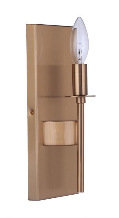 Steel Rectangular Frame Candle Light Wall Sconce
