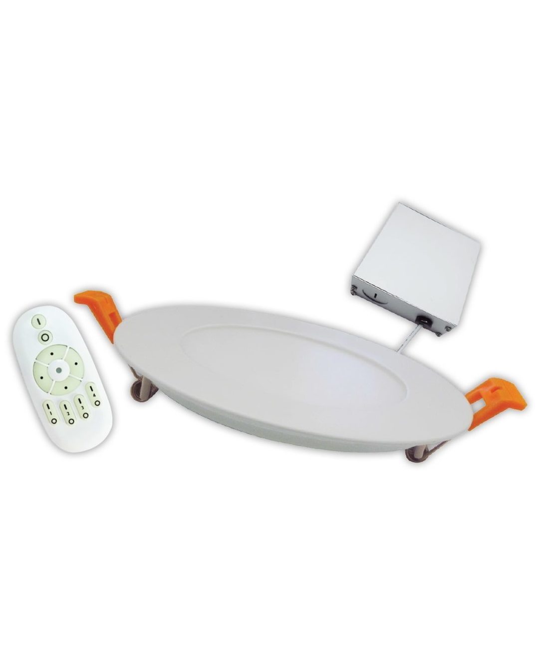 LED 4" Dimming and 3 CCT Adjustable Slim Panel with Remote Control