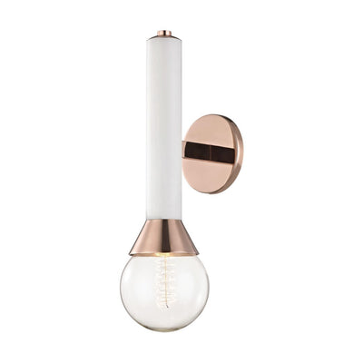 Steel Cylindrical Frame Wall Sconce
