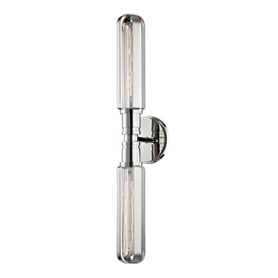 Steel Flat Banded Shade Wall Sconce