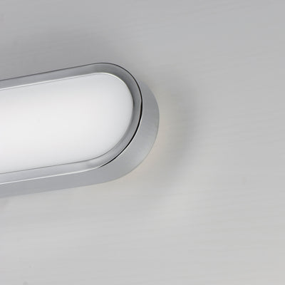 Steel Oval Frame with Acrylic Diffuser Vanity Light