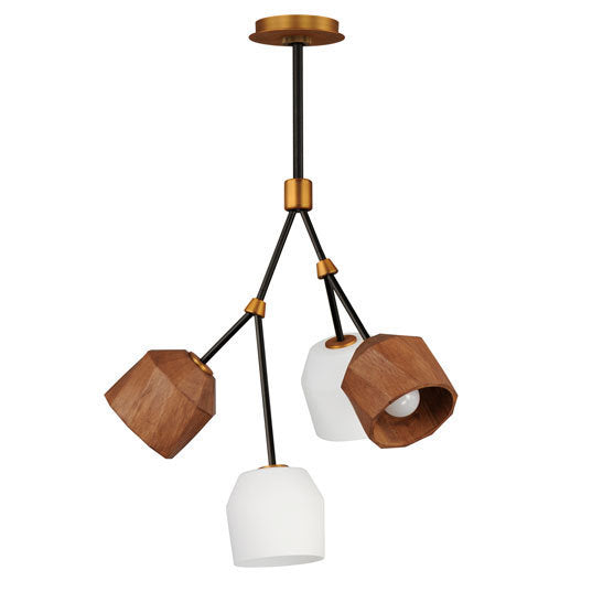 Akimbo Pendant with LED Bulbs