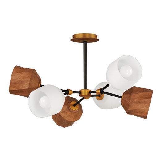 Akimbo Pendant with LED Bulbs