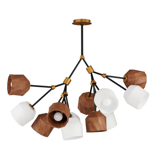 Akimbo Pendant with LED Bulbs
