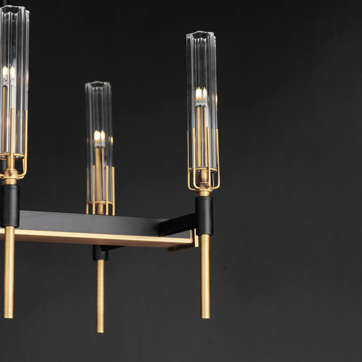 Flambeau 10-Light Linear LED Chandelier by Maxim Lighting - view 5
