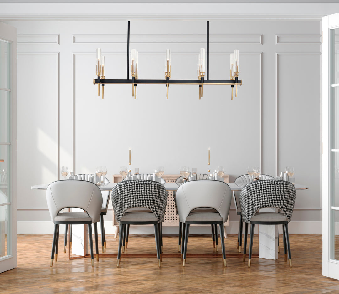 Flambeau 10-Light Linear LED Chandelier by Maxim Lighting - view 6