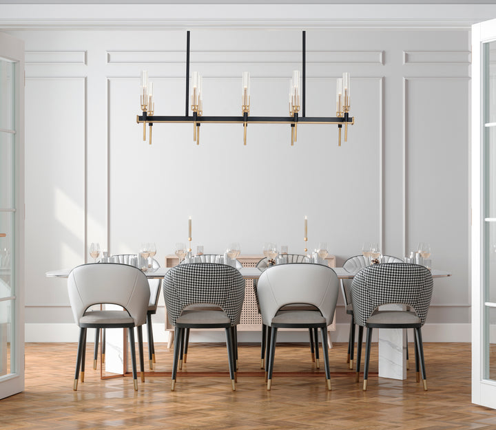 Flambeau 10-Light Linear LED Chandelier by Maxim Lighting - view 6