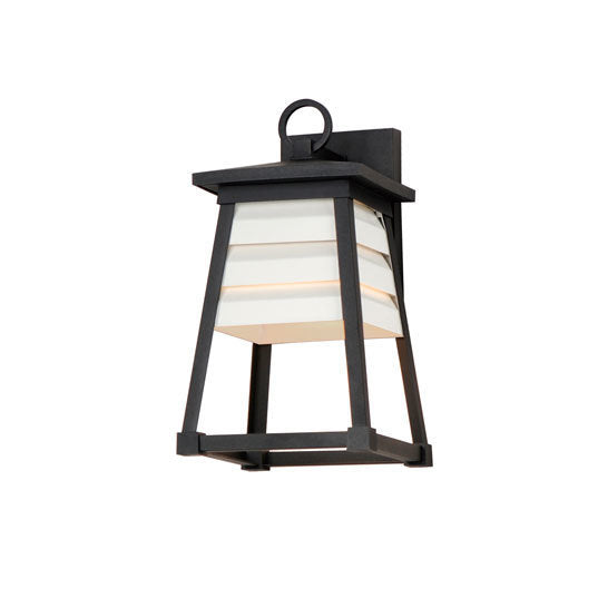 Shutters Outdoor Wall Sconce in White by Maxim Lighting