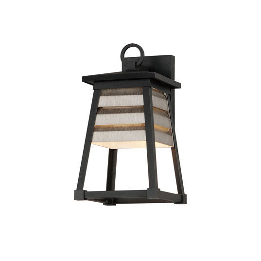Shutters Outdoor Wall Sconce in Weathered Zinc by Maxim Lighting