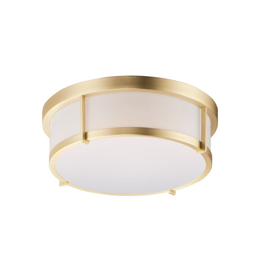 Rogue Flush Mount in Satin Brass by Maxim Lighting