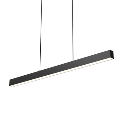LED Black Frame Minimalist Linear Pendant