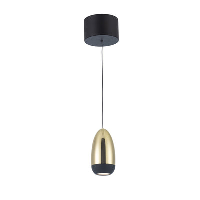 LED Bullet Frame with Acrylic Diffuser Changeable Bottom Face Pendant