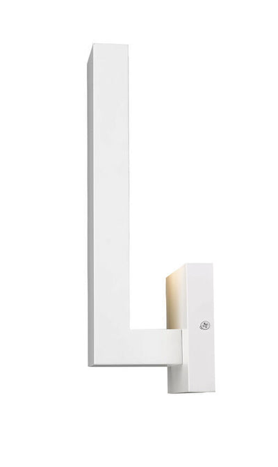 LED Steel Rectangular Frame Outdoor Wall Sconce
