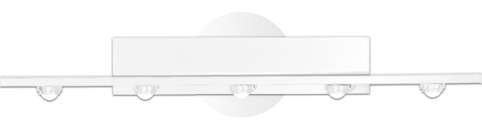 LED Aluminum Frame with Acrylic Diffuser Vanity Light