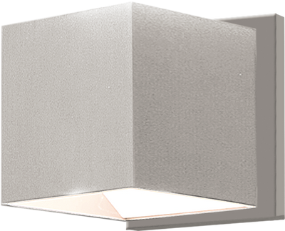 LED Aluminum Cube Frame Wall Sconce