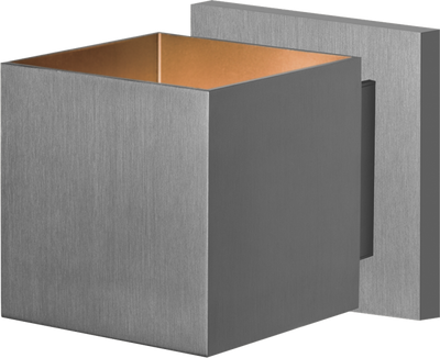 LED Aluminum Cube Frame Wall Sconce