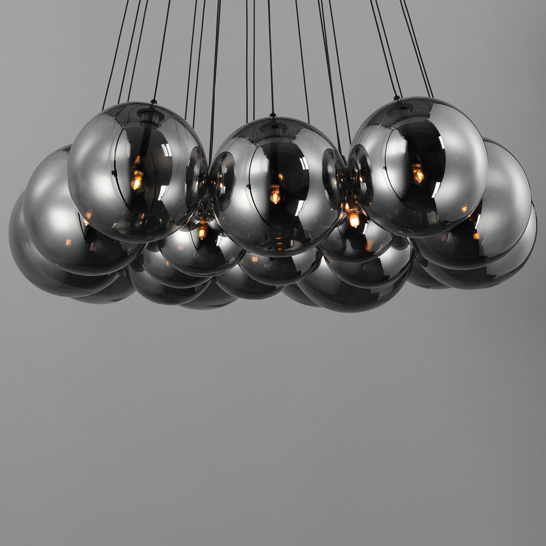 Burst - 20 Light LED Chandelier by ET2 Lighting - view 5